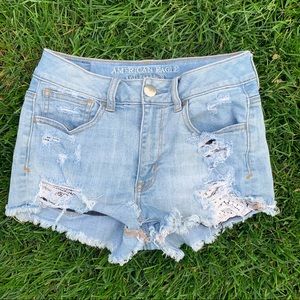 High rise American Eagle shorts